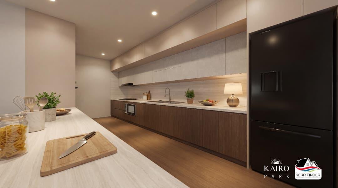 Fitted kitchen at Kairo Park