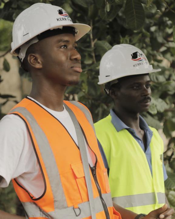 Kerr Finder engineers on site